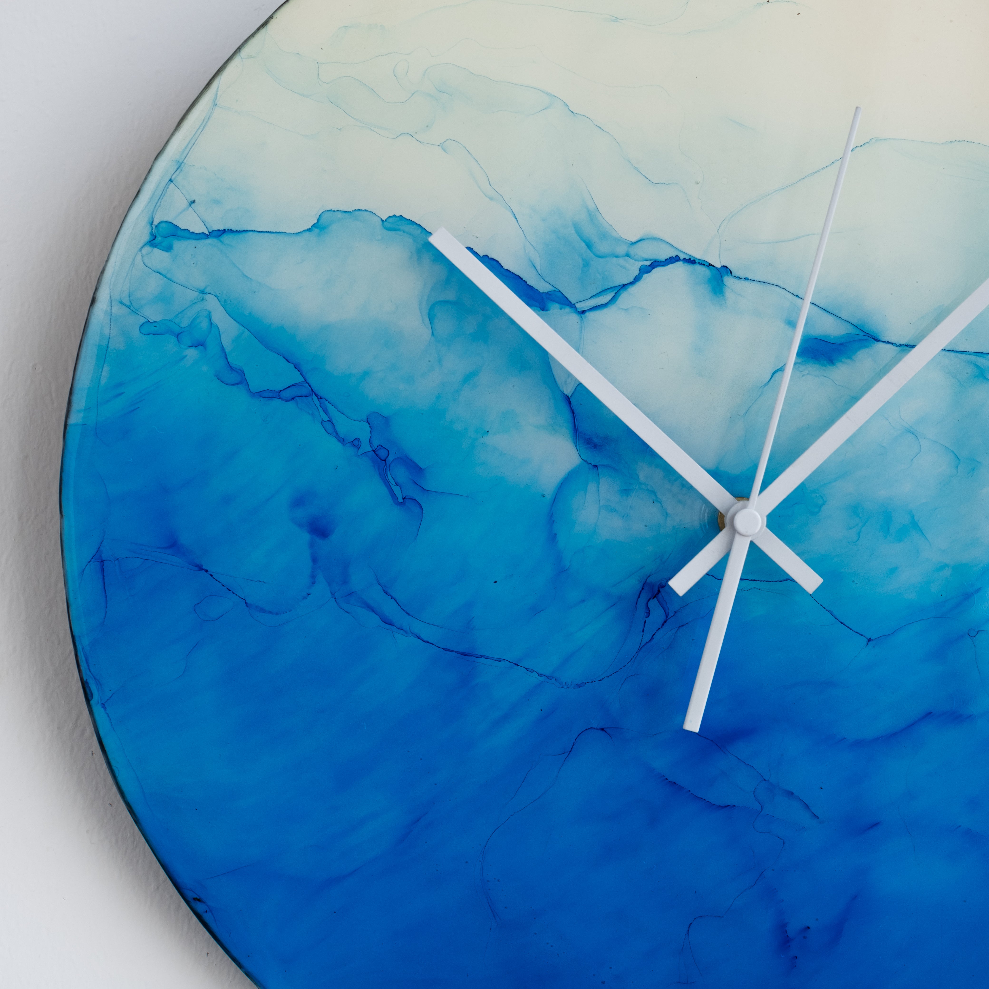 Same Day Resin & Alcohol Ink Clock
