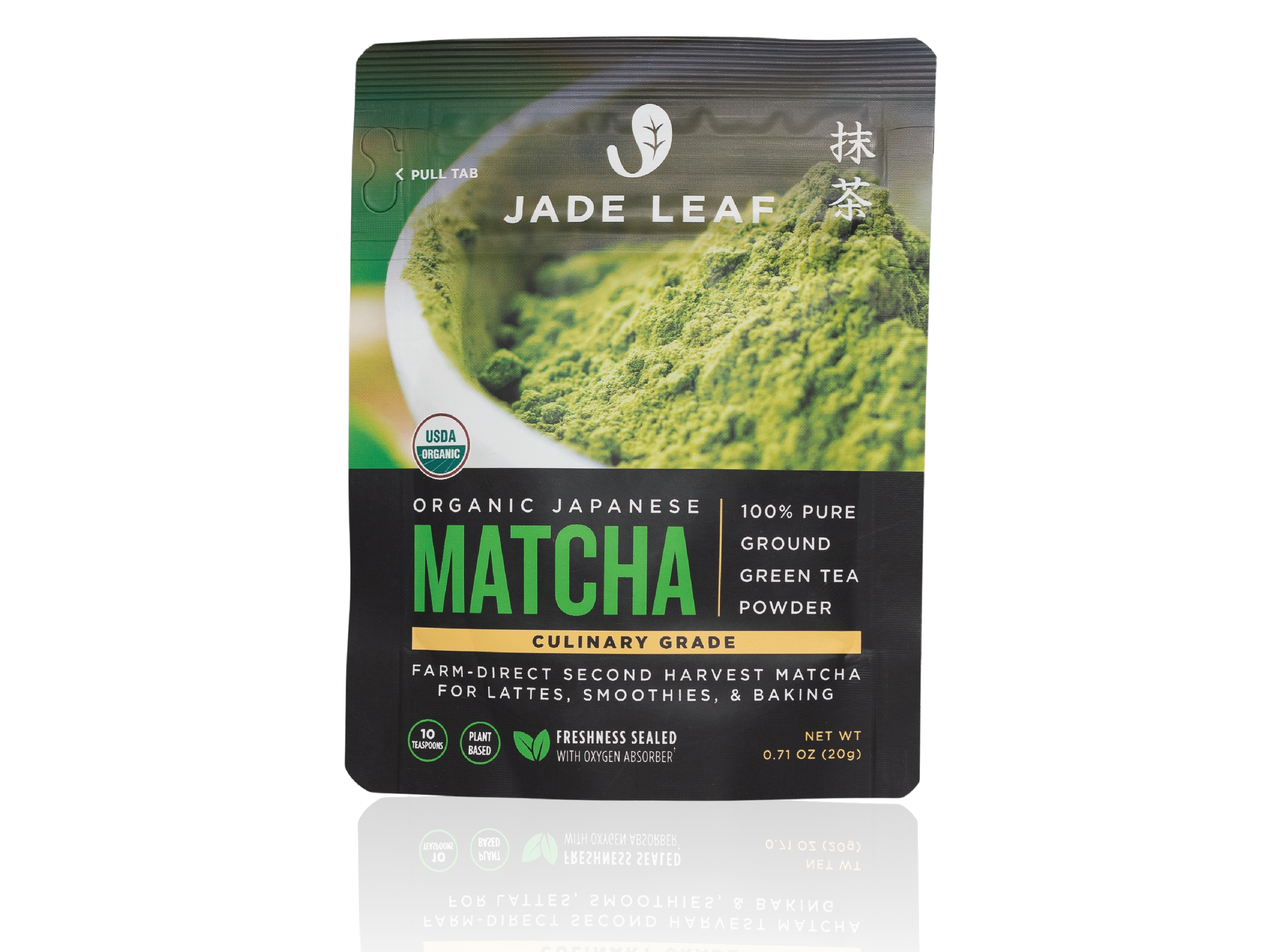 Jade Leaf Organic Matcha Green Tea Powder Authentic Japanese Origin - Premium