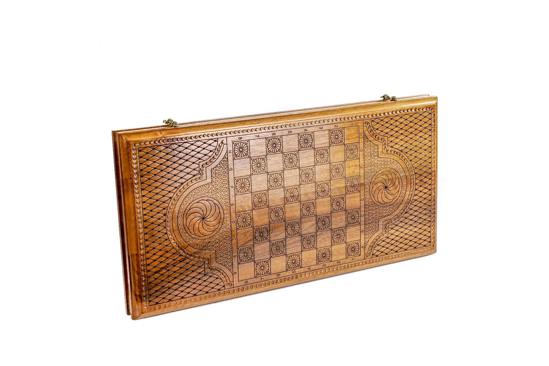 World Map Epoxy Backgammon Classic Parashute