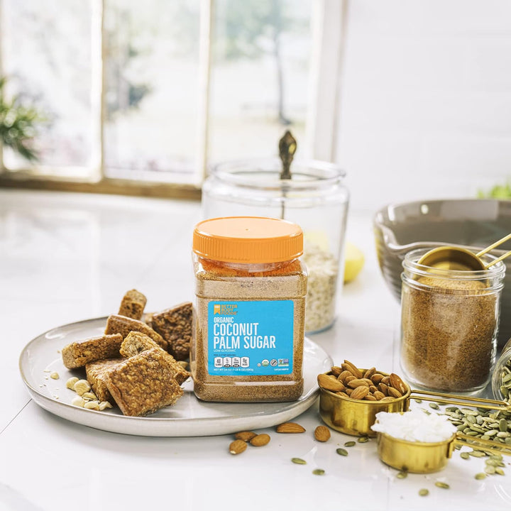 better body foods coconut palm sugar BetterBody Foods Organic Coconut Palm Sugar, Gluten-Free, Non-GMO, Low – Parashute