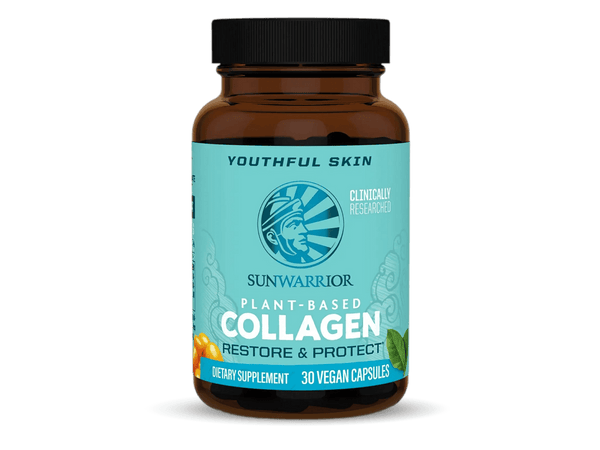 Vegan Collagen Builder Capsules Plant Based 30 Count by Sunwarrior