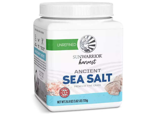Salt By Sunwarrior، ملح البحر القديم (735) جم مستخرج من الولايات المتحدة الأمريكية (ملح)