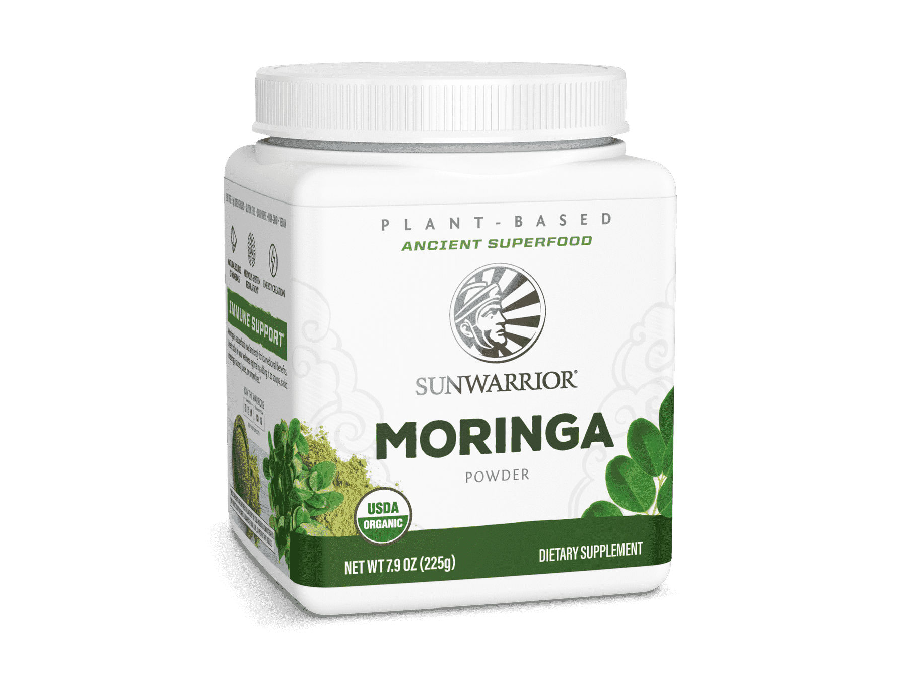 Sunwarrior Organic Moringa Powder - Moringa Tree Plant Organic Leaf, S